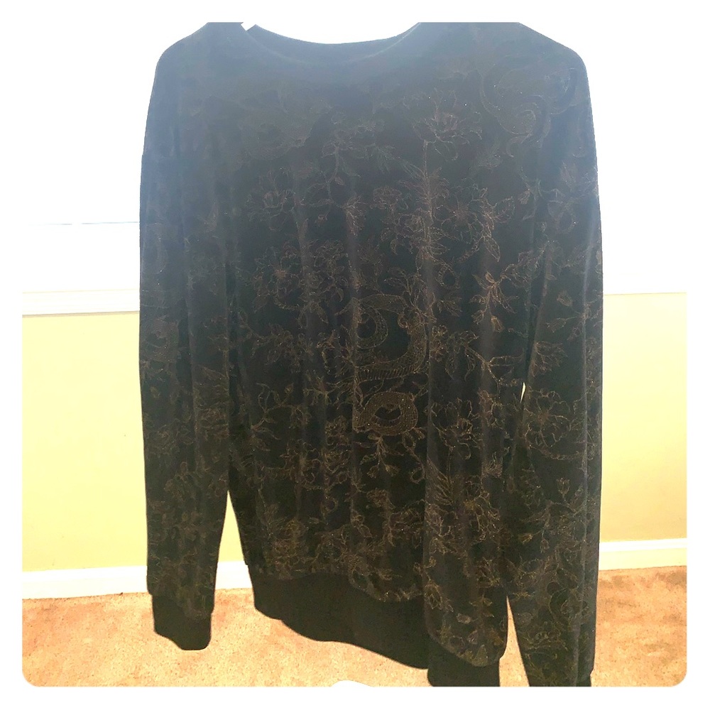 Men’s Black Gold Sweater